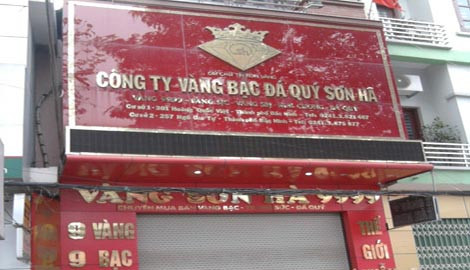 Tiệm vàng Sơn Hà.