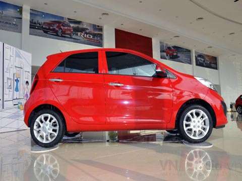 Picanto là lựa chọn hàng đầu với thị phần tới 65% trong phân khúc xe nhỏ hạng A tại Việt Nam.