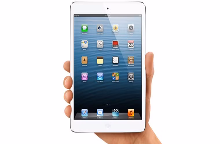 Ipad mini. Tuy đã bị lu mờ bởi sự xuất hiện của thế hệ Mini mới với màn hình nổi tiếng Retina song iPad mini vẫn là một ứng cử viên nặng ký cho những ai yêu thích các sản phẩm của Apple. Khi mới ra đời, iPad mini đã được các tín đồ công nghệ ưu ái tặng cho danh hiệu “sản phẩm iPad tốt nhất Apple từng có”.