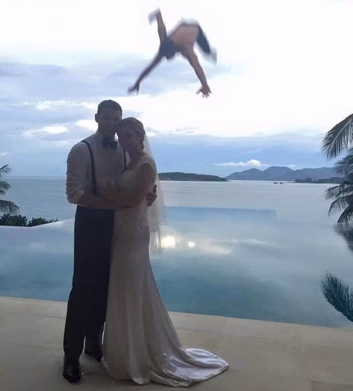 "Món quà cưới" từ trên trời rơi xuống chăng?