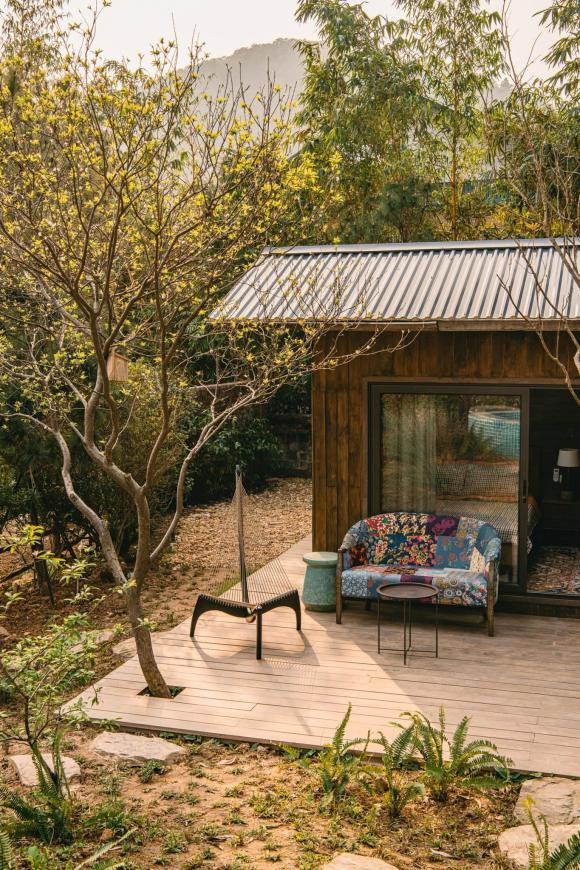 Mục đích xây dựng ngôi nhà là muốn có nơi để nghỉ dưỡng, hòa mình với thiên nhiên.