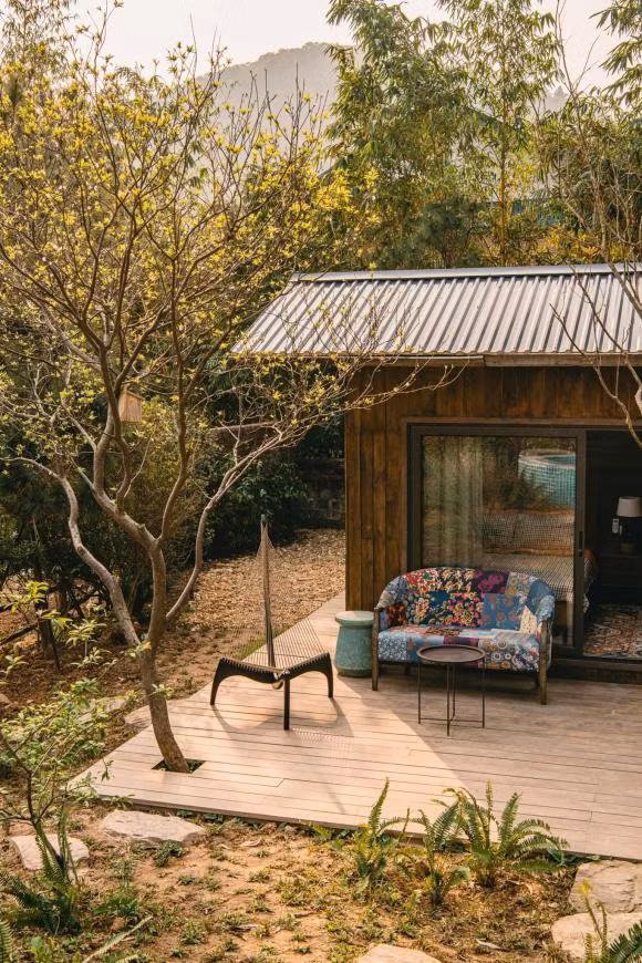 Mục đích xây dựng ngôi nhà là muốn có nơi để nghỉ dưỡng, hòa mình với thiên nhiên.