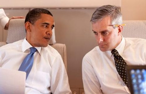 Tổng thống Obama và Chánh văn phòng Nhà Trắng Denis McDonough.