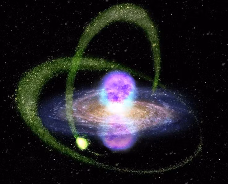  11. Cuối cùng thì không gian là gì? Không gian vũ trụ có thể không phải chỉ là một khoảng trống, mà còn có thể là một loại vật chất nào đó, hoặc có thể mang thuộc tính đặc biệt nào đó mà chúng ta chưa hiểu hết. Ảnh: Pinterest.