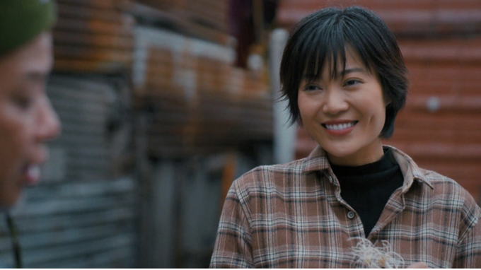 Dien vien Thanh Huong ke chuyen an com, nam ngu ben bai rac