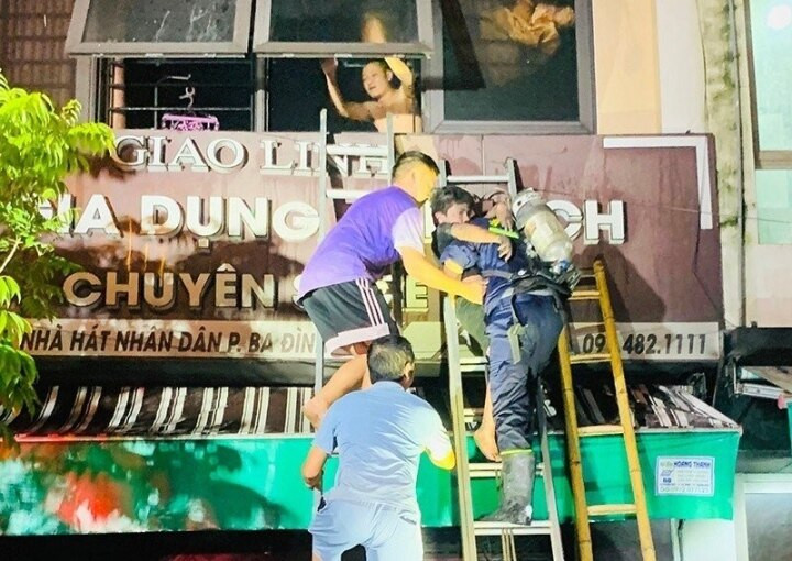 Hien truong vu chay o Thanh Hoa khien hai tre tu vong