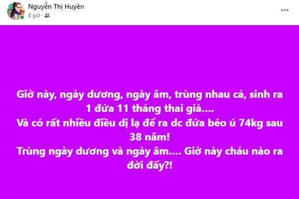  Nguyễn Thị Huyền mới đây đã hài hước nói vê sinh nhật của mình với niềm hạnh phúc. Người đẹp nhận được những lời chúc phúc từ bạn bè và người hâm mộ.