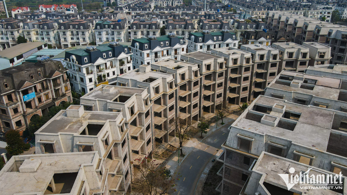  Tổng thể quy hoạch của dự án được chia thành hai đơn vị ở nằm ở hai phía của trục đường chính. Phía Đông chủ yếu bố trí các nhà biệt thự song lập, nhà liền kề và nhà liền kề có vườn, nhà ở, lô phố. Đơn vị thứ hai ở phía Tây khu đô thị cũng gồm các loại sản phẩm như trên.