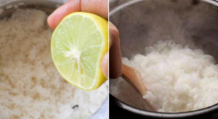 Vat chanh vao noi com va bi quyet nau com ngon bat ngo