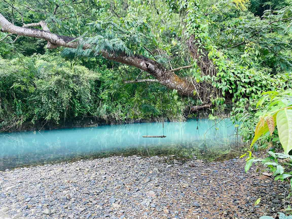 Bên cạnh đó, tắm suối cũng là hoạt động được nhiều du khách yêu thích. Du khách nên tắm buổi sáng, trời mát và nắng không quá gắt. Ảnh: Luân Lavender