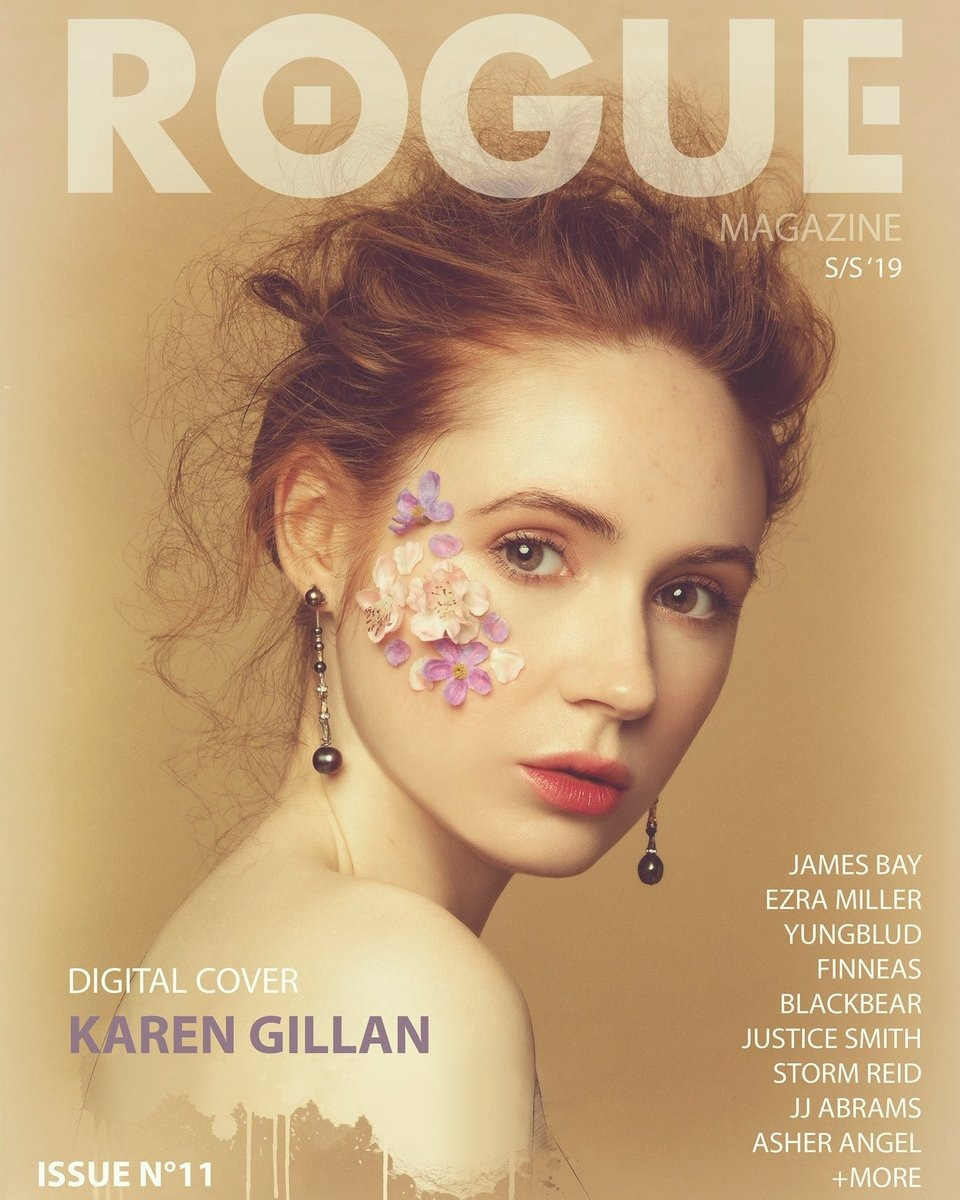 Gillan từng 2 lần giành giải thưởng Truyền hình quốc gia cho diễn xuất xuất sắc trong thể loại chính kịch. Ngoài vai trò diễn viên, cô được khen ngợi bởi hình ảnh sạch và hoạt động tích cực trước công chúng. Ảnh: Women's Health/Rogue Magazine.