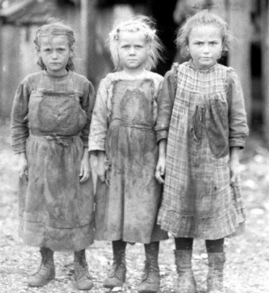 Lao động trẻ em năm 1911.