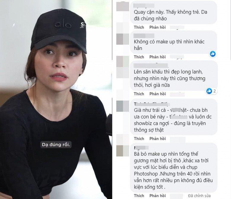 Ho Ngoc Ha de lo lan da lao hoa khac xa khi make-up-Hinh-5