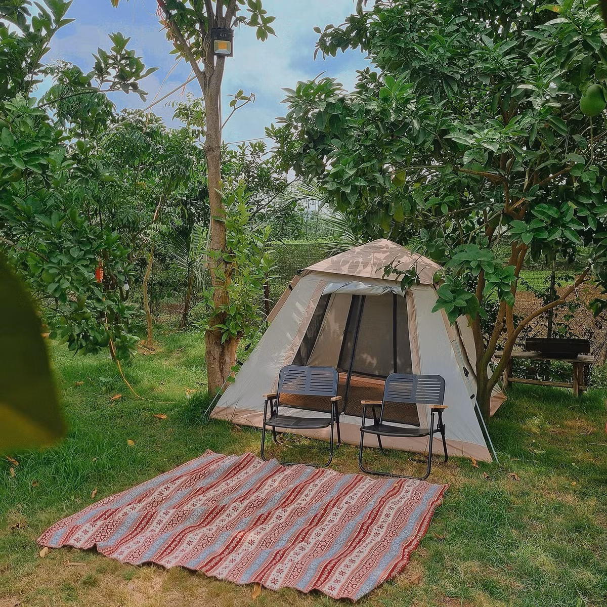 Ha Noi: “Dua nhau di tron” cuoi tuan tai 3 quan ca phe ket hop camping-Hinh-5