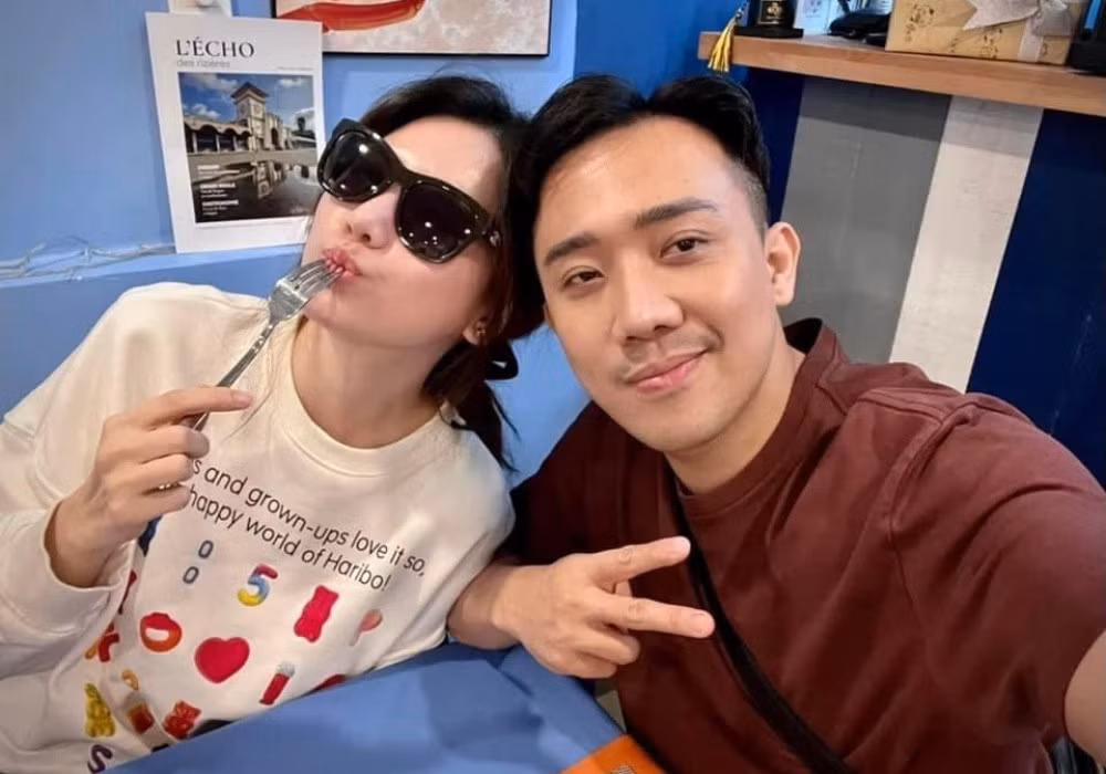 Hari Won 1 nam dieu tri liet co mat, hanh phuc ben Tran Thanh-Hinh-6