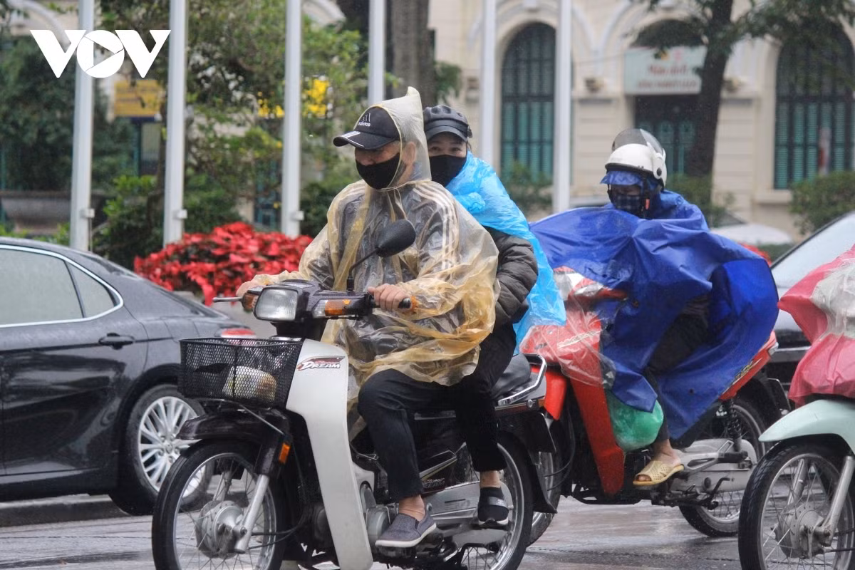 Thoi tiet hom nay 31/3: Ha Noi mua nho rai rac, troi lanh