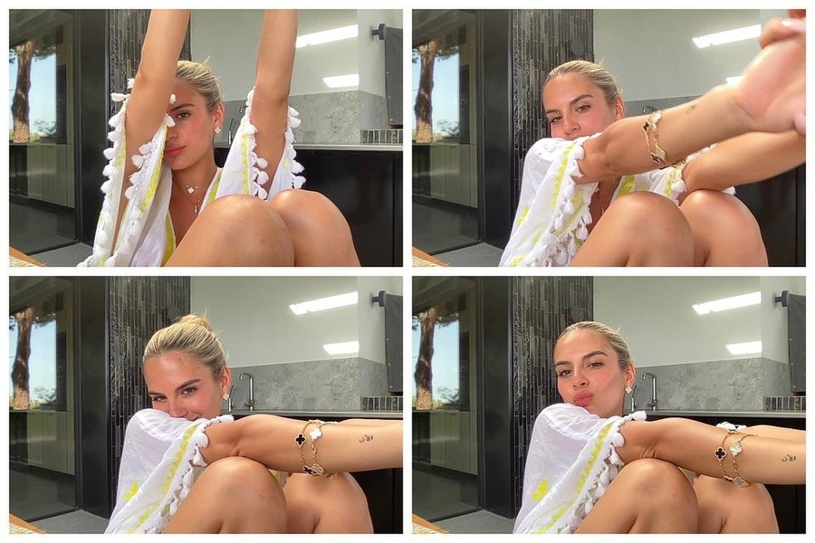 Mới đây cô đã đầu quân cho công ty giải trí và quản lý người mẫu Premier Model Management. Ảnh: Instagram NV. 