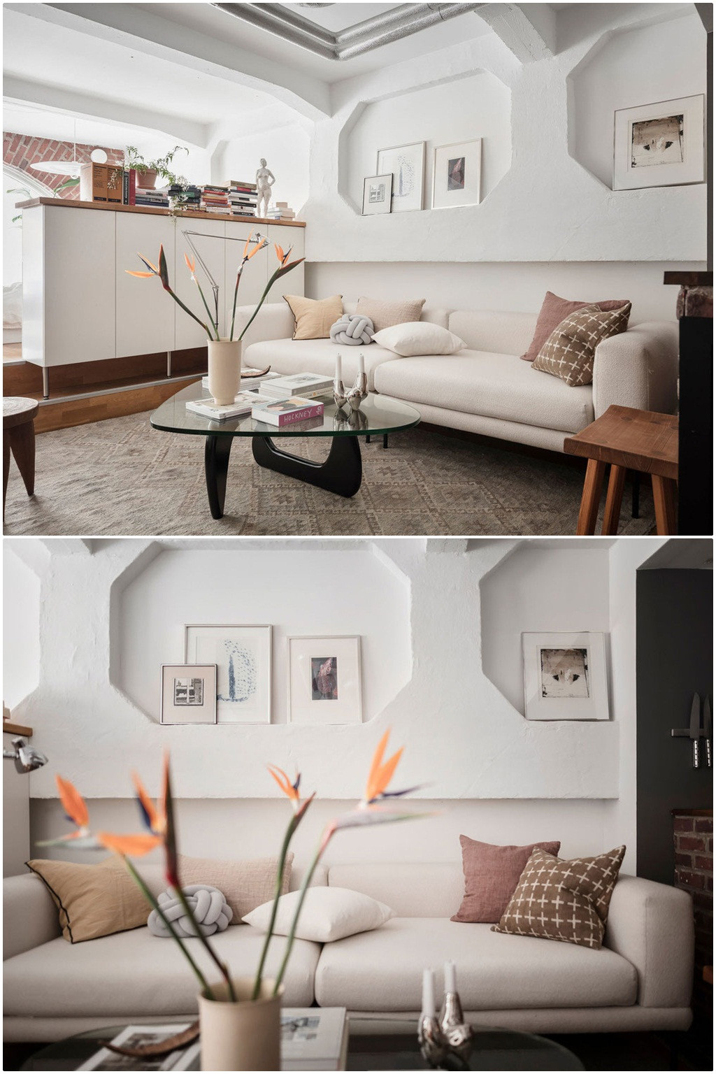 Can ho gac mai 45m2 voi thiet ke khong gian song day thu vi-Hinh-5