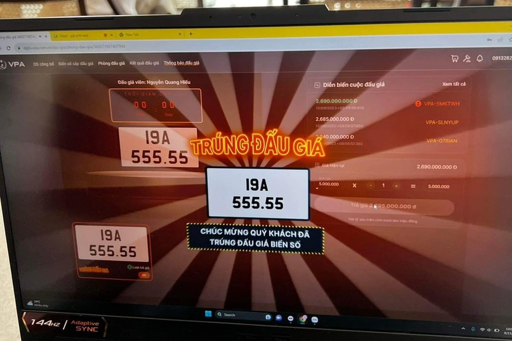 Bien so o to 51K-868.68 o TPHCM duoc chot gia hon 4,8 ty dong-Hinh-2