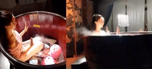 Phia sau cac canh quay trong phim co trang Trung Quoc-Hinh-9