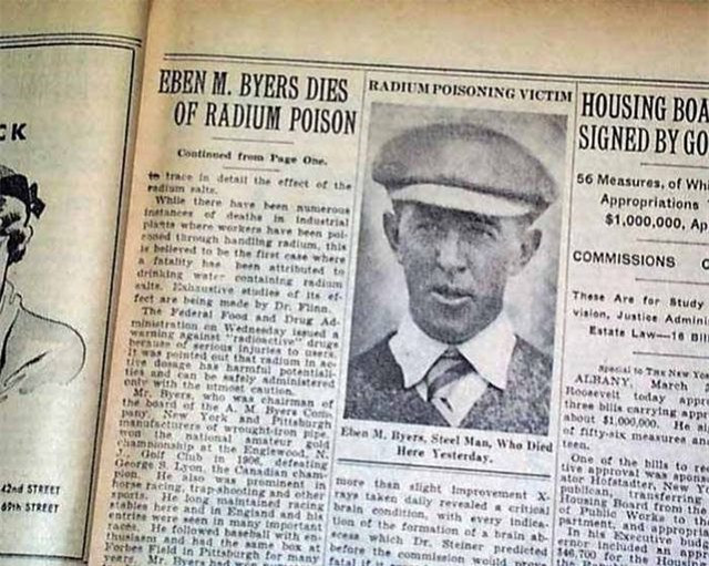 Radithor - Nuoc cat chua phong xa tung duoc ban nhu mot loai 