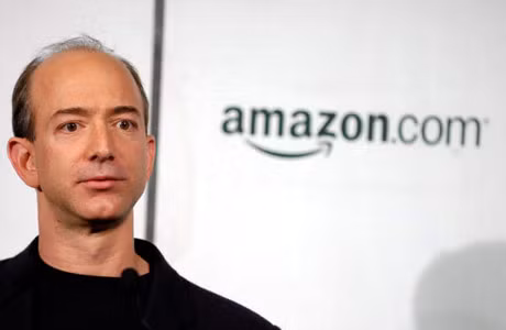 Giám đốc điều hành “vua bán lẻ” Amazon.com Jeff Bezos.