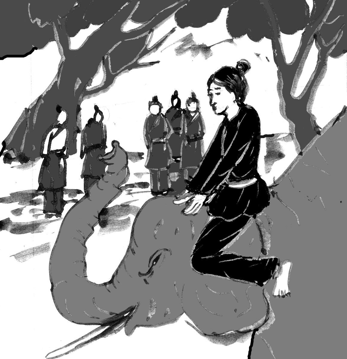 Nu tuong Bui Thi Xuan noi gi khi bi me giuc lay chong?