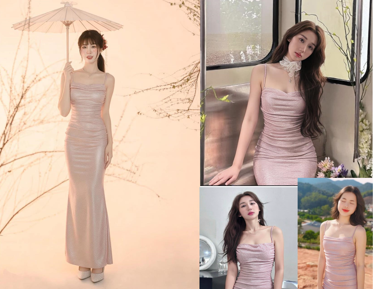 Công cụ này có thể ghép chiếc váy vào bất cứ khung cảnh, tư thế nào một cách rất tự nhiên. Ngay lập tức đem lại cho người dùng cảm xúc mạnh mẽ với dáng vóc thon thả, tuy kín đáo nhưng cũng rất hấp dẫn với những đường con nuột nà.