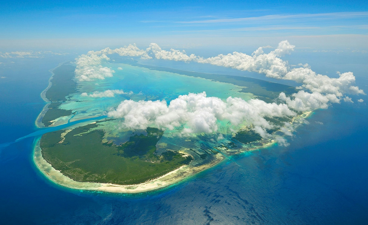 Giữa vùng biển xanh thẳm Ấn Độ Dương, quần đảo Aldabra nổi lên như một thiên đường hoang sơ với hệ sinh thái độc đáo. Tại đây đã phát hiện một loài chim không biết bay, Dryolimnas cuvieri hay còn gọi là gà nước họng trắng tái xuất sau hàng chục nghìn năm tuyệt chủng. Ảnh: Indian Times