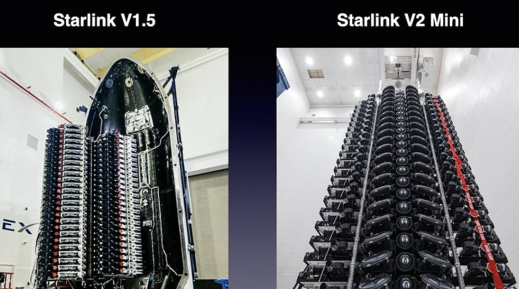 Vào tháng 1/2025, SpaceX đã phá hủy 87 vệ tinh Starlink, trong khi vẫn sản xuất 55 thiết bị mới mỗi tuần và có khả năng phóng tới 200 vệ tinh mỗi tháng. Điều này cho thấy, mặc dù hàng trăm vệ tinh bị tiêu hủy mỗi tháng, tốc độ triển khai chung của chòm sao này vẫn không giảm. Ảnh: SpaceX