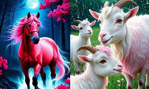 br/> Con giáp Ngọ và Mùi: Cuối cùng, chúng ta phải nhắc đến ngựa và dê trong con giáp. Những người sinh năm Ngọ nổi tiếng với lòng đam mê và bản tính thích phiêu lưu, trong khi những người sinh năm Mùi được yêu mến vì lòng tốt, sự dịu dàng và tình yêu thương. 