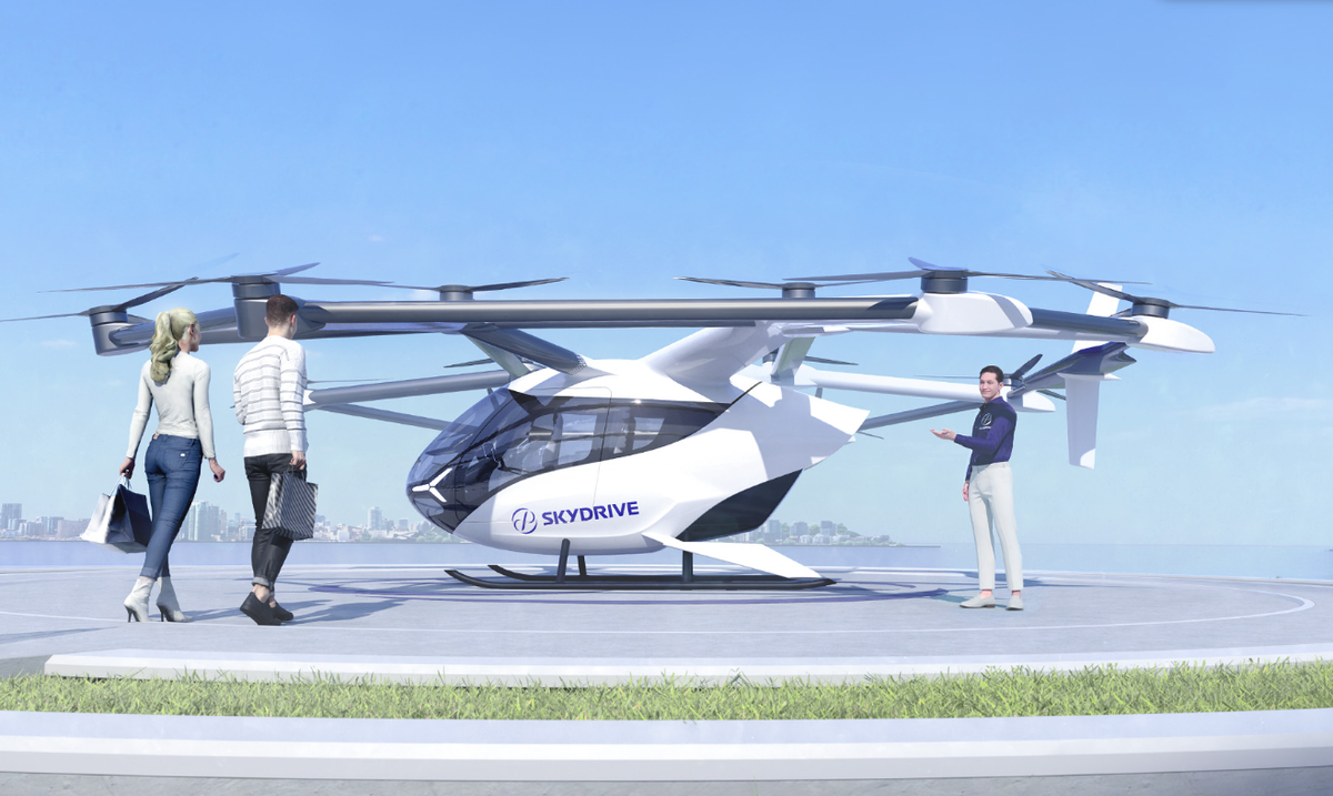  Hiện nay, SkyDrive đã thông báo rằng Cục Hàng không Dân dụng Nhật Bản (JCAB) đã cấp cho công ty cơ sở chứng nhận G-1 cho SD-05 ba chỗ ngồi. Phương tiện này gọi đơn giản là "Skydrive" trong tương lai. Hiện, họ vẫn đang tiếp tục làm việc để xin chứng nhận loại và thương mại hóa. 