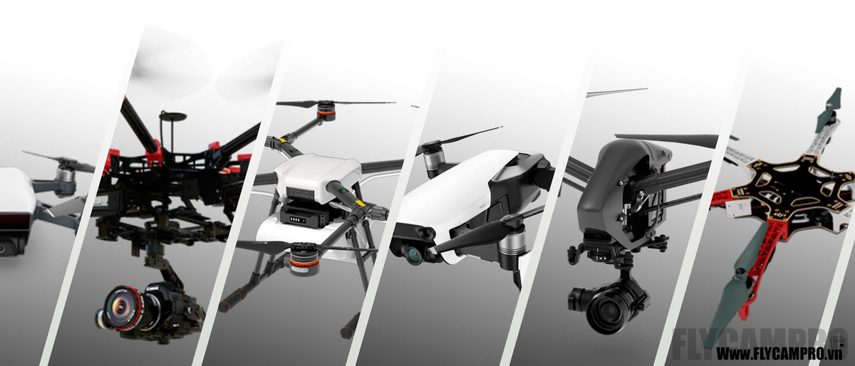Máy bay không người lái: Các công ty Trung Quốc như DJI thống trị thị trường UAV với UAV giá cả phải chăng lan rộng trên toàn thế giới, không giống như các giải pháp thay thế đắt tiền hơn của Mỹ. Ảnh: Flycampro