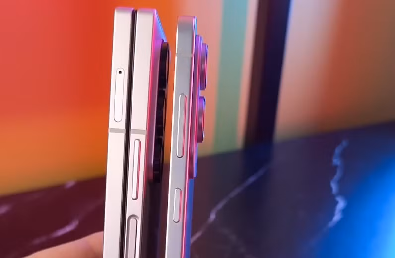 Từ video của Alexis Garza, có thể thấy Galaxy S25 Edge mỏng tương đương một nửa của Galaxy Z Fold6 khi gập lại. Đây có thể là chiếc điện thoại mỏng nhất từ trước đến nay của Samsung, mang đến trải nghiệm cầm nắm khác biệt so với những flagship truyền thống của hãng.