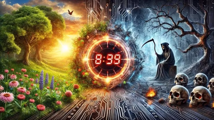 Death Clock đưa ra dự đoán tuổi thọ của người dùng và cung cấp con số đếm ngược ngày, giờ, phút và giây mà họ sẽ sống cho đến khi "thần chết" tìm đến. Ảnh: businesstoday.