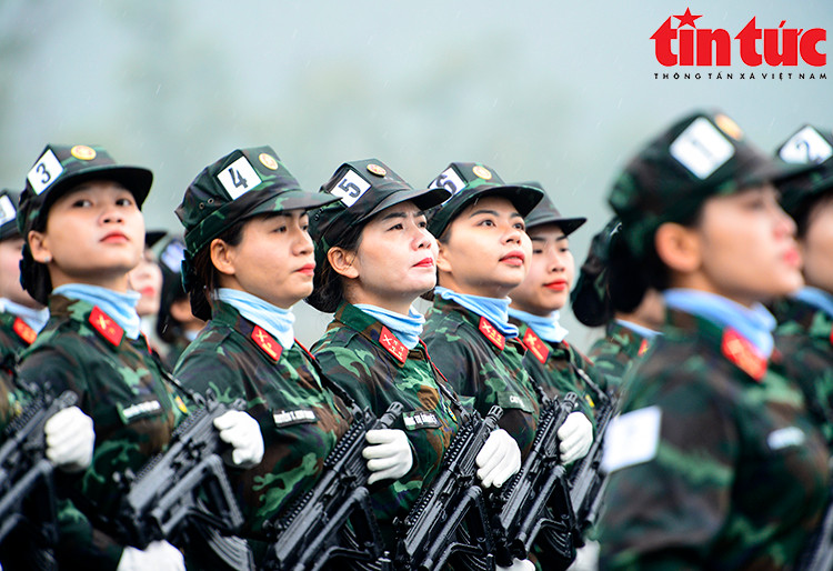 Các tiêu chí tuyển chọn quân nhân cho khối diễu binh được đảm bảo chặt chẽ, từ chiều cao, độ tuổi đến bản lĩnh chính trị.