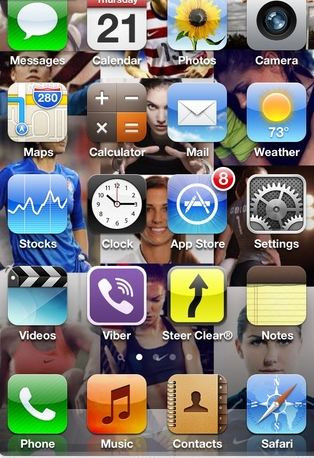 Muốn khóa màn hình iPhone khi nút nguồn bị hỏng, bạn nhấn vào phần Cài đặt (Settings) trên màn hình chính,