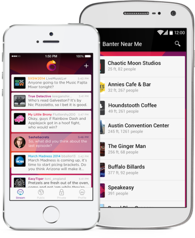 Xuất hiện ứng dụng di động cho phép tham gia vào một mạng xã hội bảo mật vô danh. Là một sản phẩm lai giữa các ứng dụng phổ biến như WhatsApp, Facebook Messenger và những ứng dụng phổ biến như Secret, Whisper, sản phẩm với tên gọi Banter được thiết kế để dung hòa các ưu điểm này, cho phép tạo ra các cuộc hội thoại trên mạng xã hội mà không sợ bị dòm ngó hoặc nhận diện cá nhân.