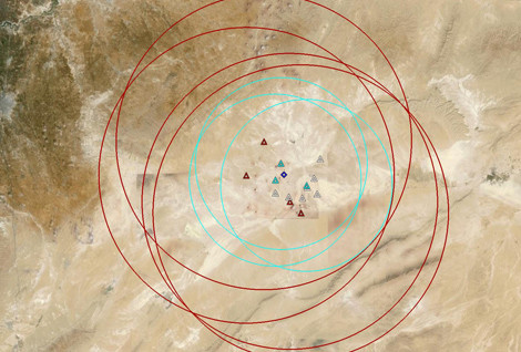 Màu đỏ nâu là S-75, màu xanh là S-125.