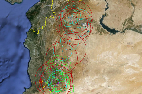Bố phòng khu vực Homs - Halab.