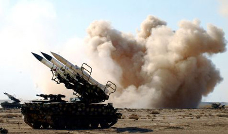 "3 ngón tay thần chết" 2K12 Kub của phòng không Syria.