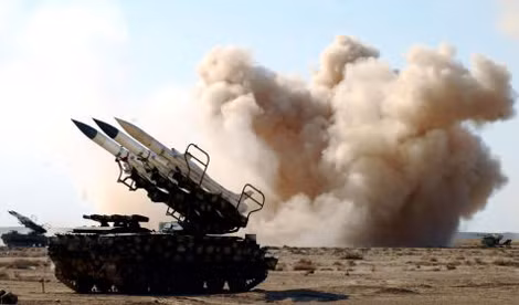 "3 ngón tay thần chết" 2K12 Kub của phòng không Syria.