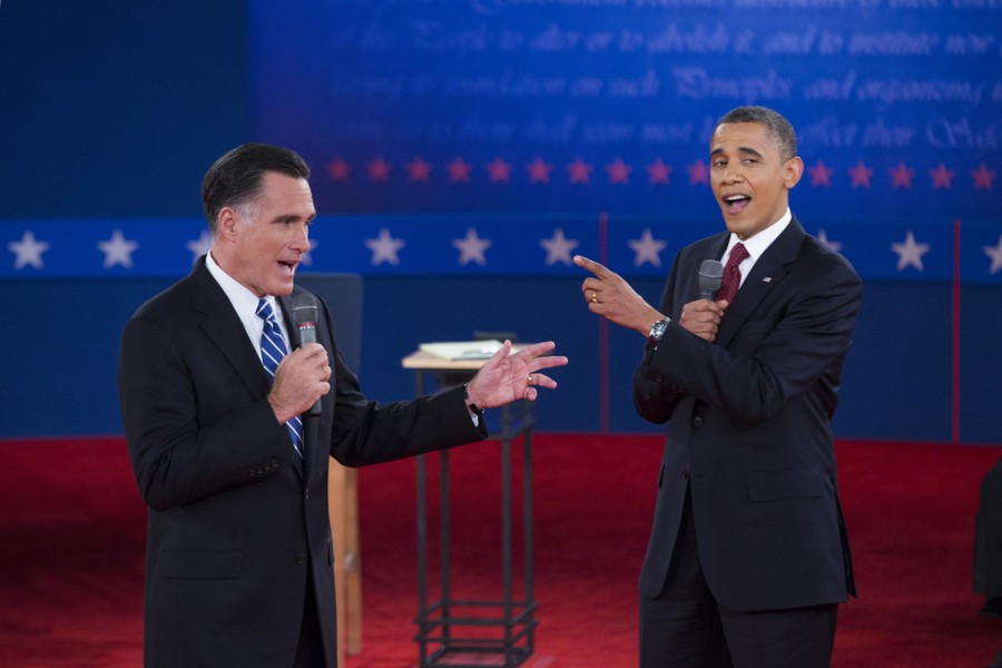 Năm 2012, trước ưu thế được cho là dẫn trước của ứng cử viên Đảng Cộng hòa Mitt Romney, Tổng thống Barack Obama đã ghi điểm quyết định ở cuộc tranh luận thứ ba. Theo Stars Insider.