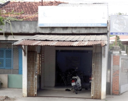 Ngôi nhà cấp 4 đất rộng 200m2 trước cổng chùa Bạch Vân, phường 5, TP Bến Tre gia đình ông Truyền vẫn cho thuê.