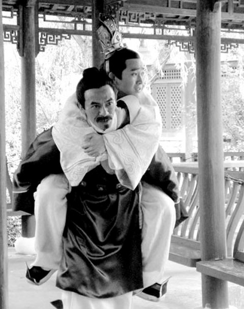 Một cảnh quay trong phim Trần Thủ Độ.