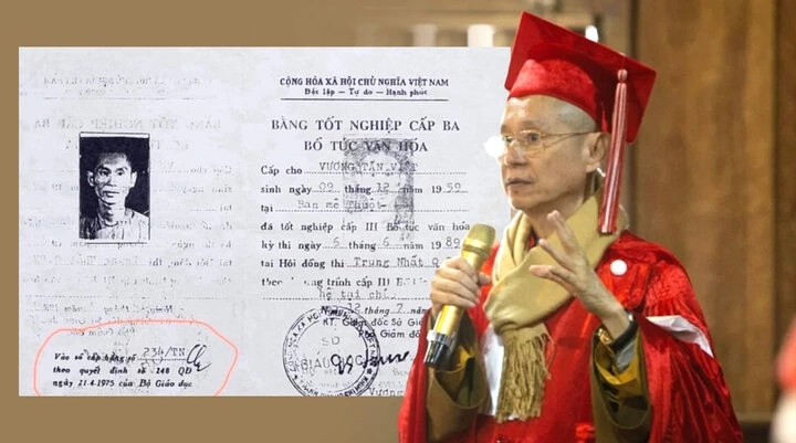 Thu bằng Tiến sỹ của ông Thích Chân Quang: Cần đảm bảo liêm chính Thu bang Tien sy cua ong Thich Chan Quang: Can dam bao liem chinh