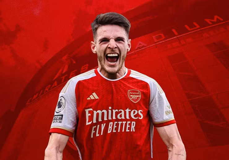 Chuyen nhuong bong da hom nay 14/7/2023: Arsenal hoan tat vu Rice