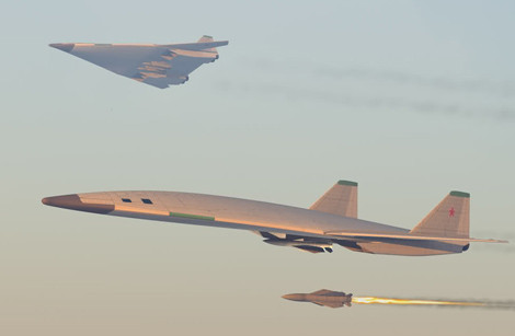 Nga dự tính PAK DA sẽ trang bị tên lửa siêu vượt âm.