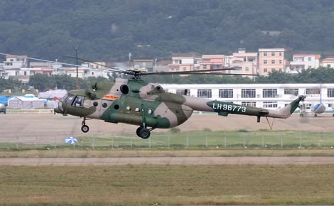 Dù đã tự sản xuất được dòng trực thăng Z-8/9 nhưng Trung Quốc vẫn mua số lượng lớn Mi-17 Nga.