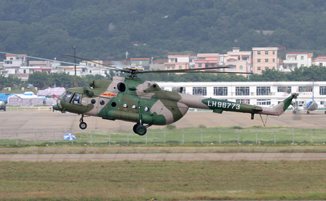 Dù đã tự sản xuất được dòng trực thăng Z-8/9 nhưng Trung Quốc vẫn mua số lượng lớn Mi-17 Nga.